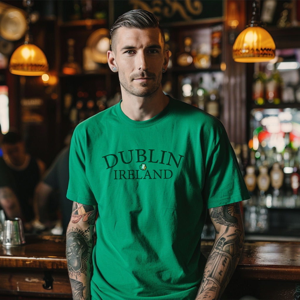 DUBLIN IRELAND (GREEN) - CREATED BY HUMAN