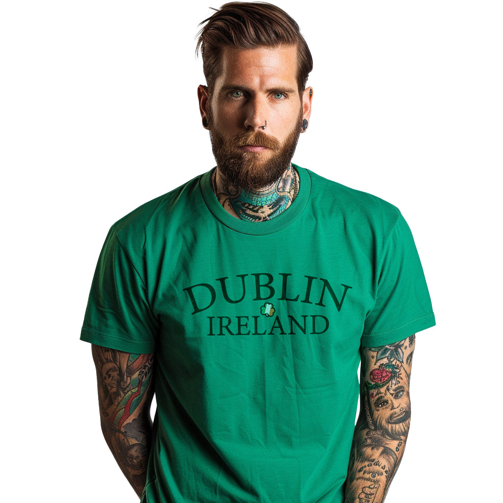 DUBLIN IRELAND (GREEN) - CREATED BY HUMAN