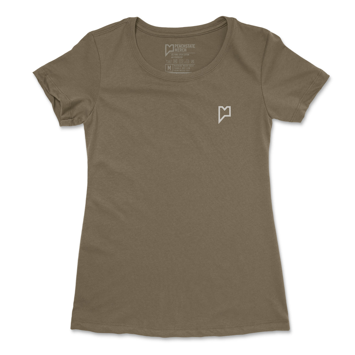 LADIES BASIC TEE - BRANDED