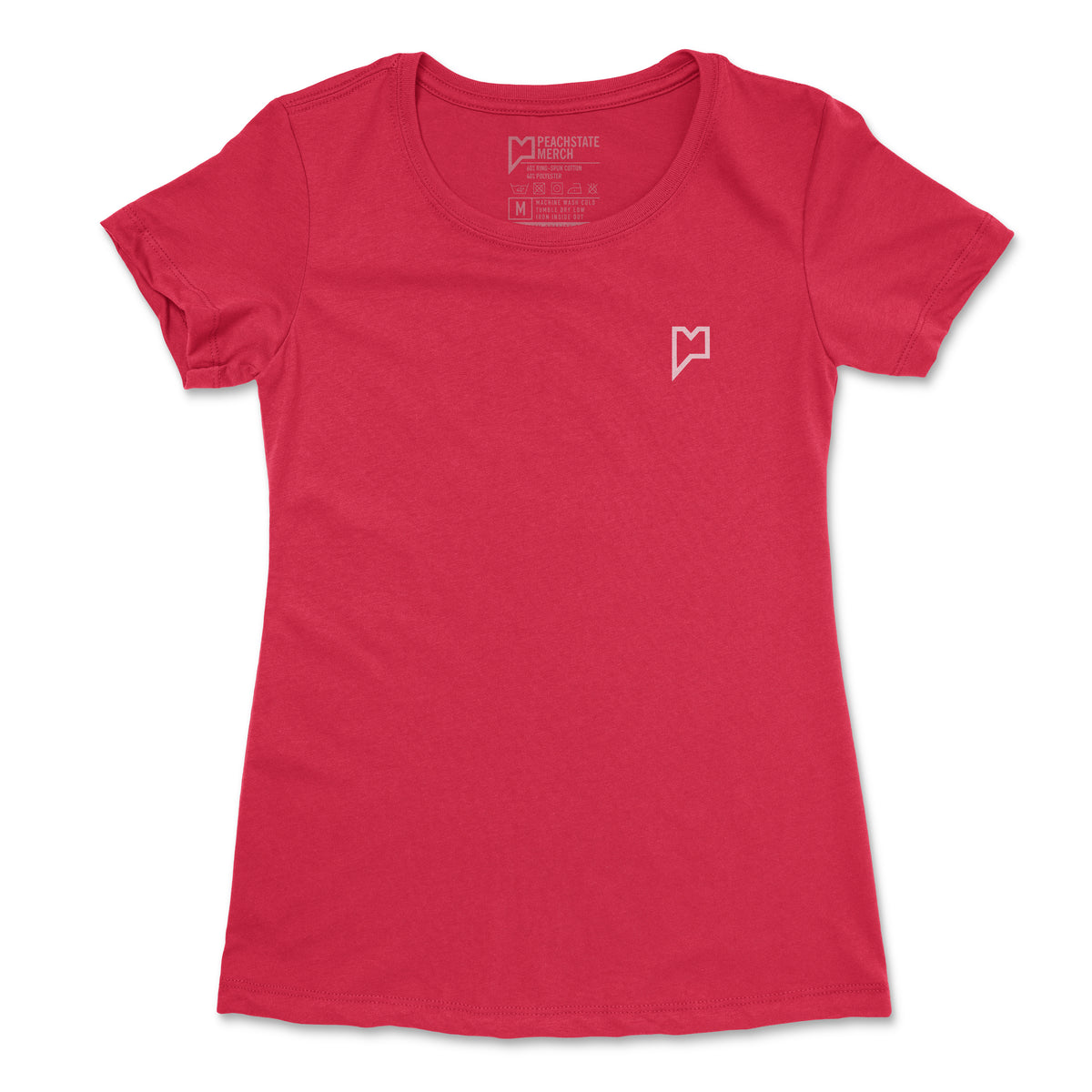 LADIES BASIC TEE - BRANDED